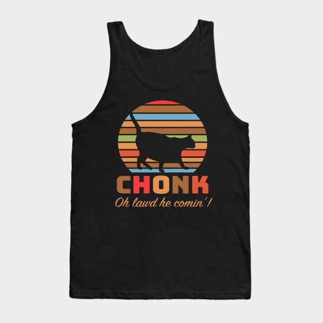 Chonk Retro Tank Top by kosl20